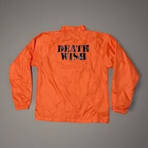 VINTAGE SKATEBOARDING DEATH WISH WINDBREAKER SIZES SMALL